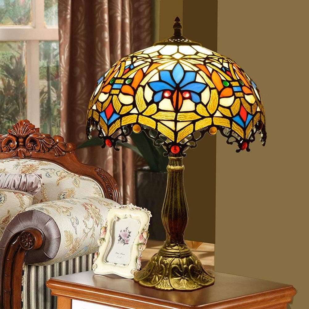 Siunwdiy Vintage Tiffany Pastorale Vitrail
